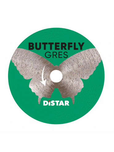 Diamond Blade 1 3/4  Butterfly for Long Neck Angle Grinders – Precision Cutting Tool